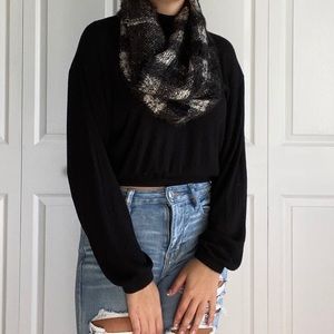 Aeropostale Plaid Infinity Scarf